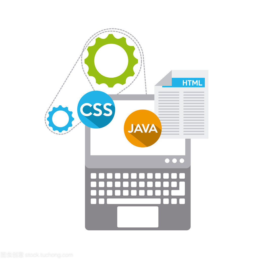 解码计算机编程语言图标的视觉语言